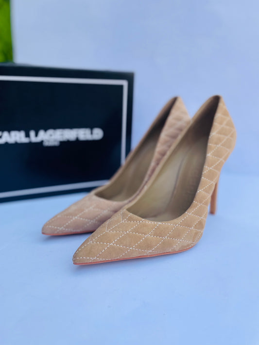 Karl Lagerfeld heels shoes
