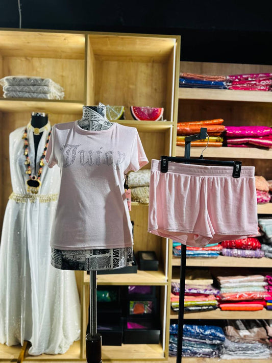 Juicy couture pajama set size medium