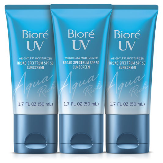 Bioré UV Aqua Rich Weightless Moisturizer sunscreen SPF 50