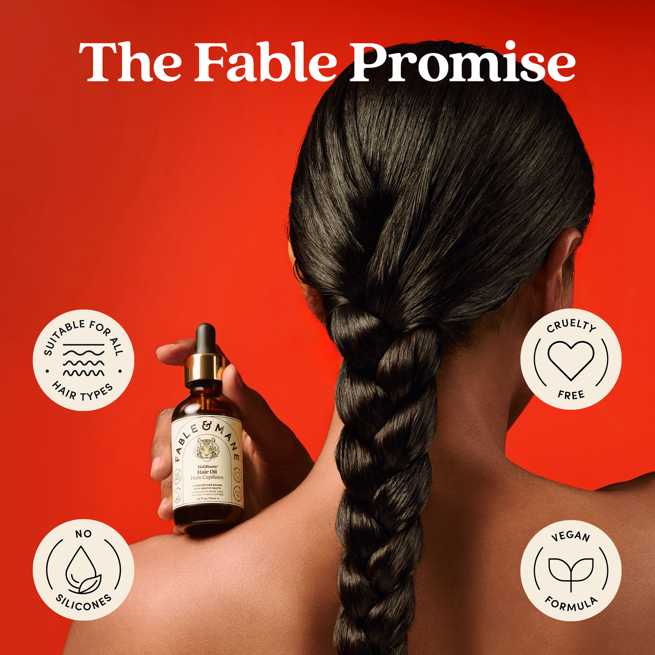 Fable & Mane HoliRoots Hair Oil
