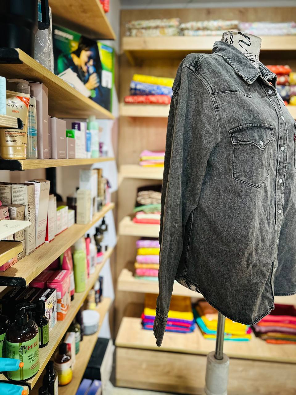Lives denim blouse