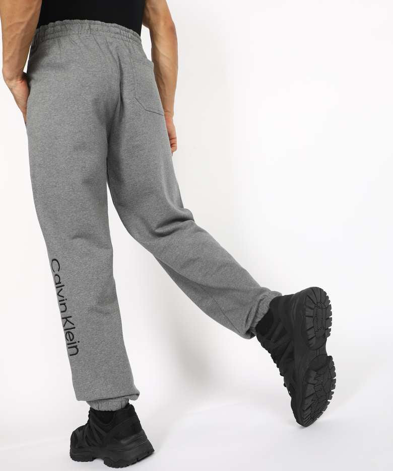 Calvin Klein jeans solid men grey tracksuit