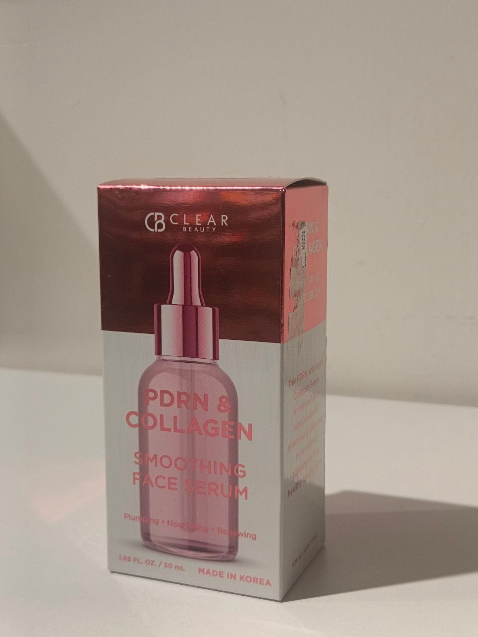 Clear beauty
PDRN + collagen face serum