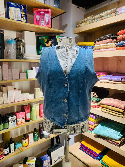 Guess denim vest