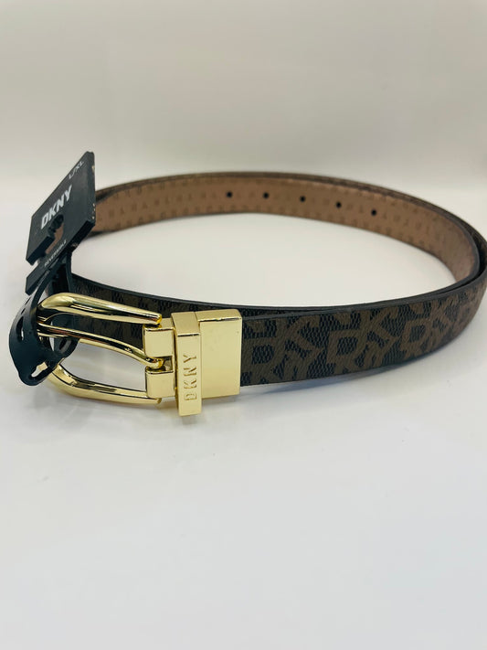 Dkny reversible belt