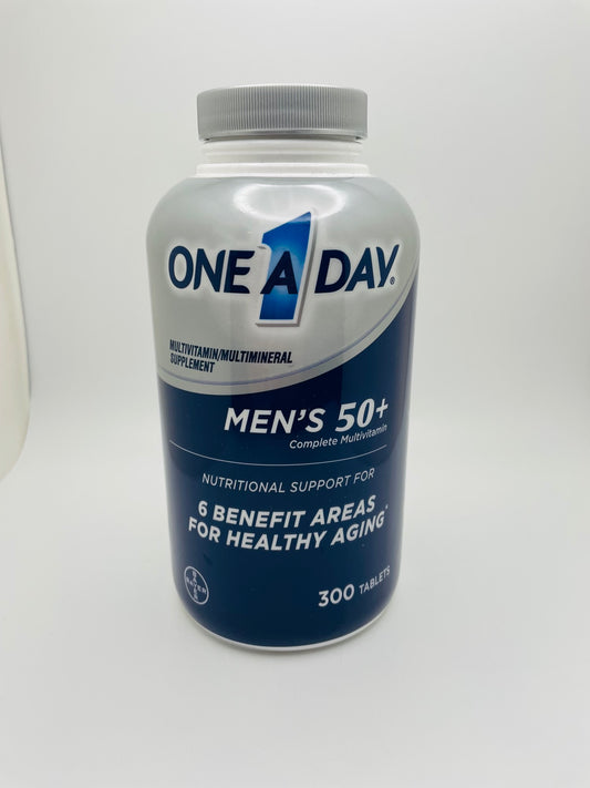 One a day +50 men’s multivitamin