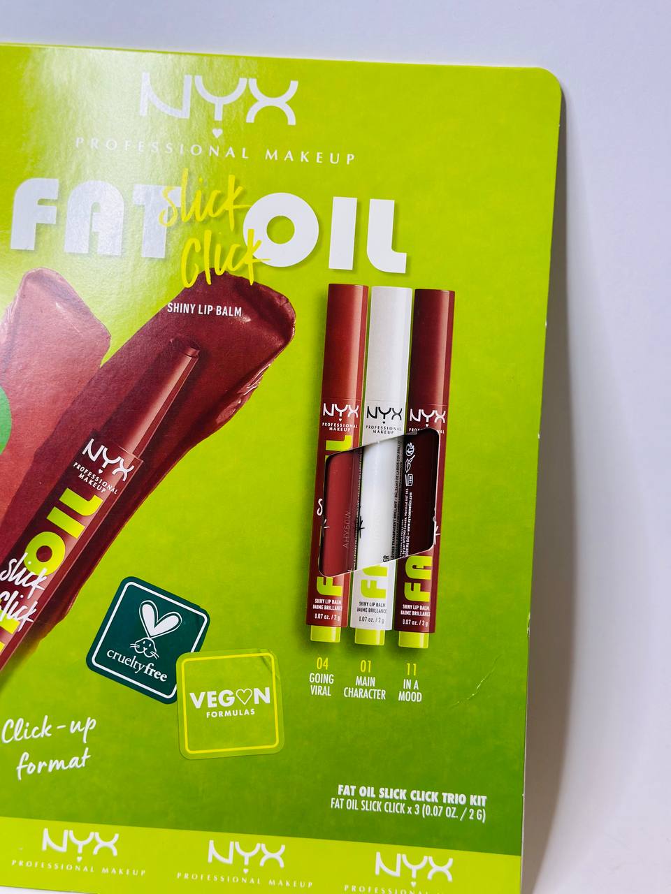 Nyx fat oil
