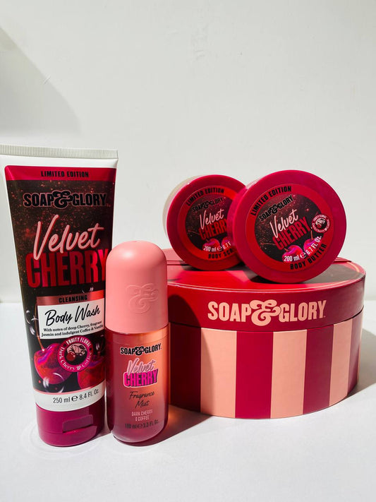 Soap & Glory Velvet Cherry Gift Box