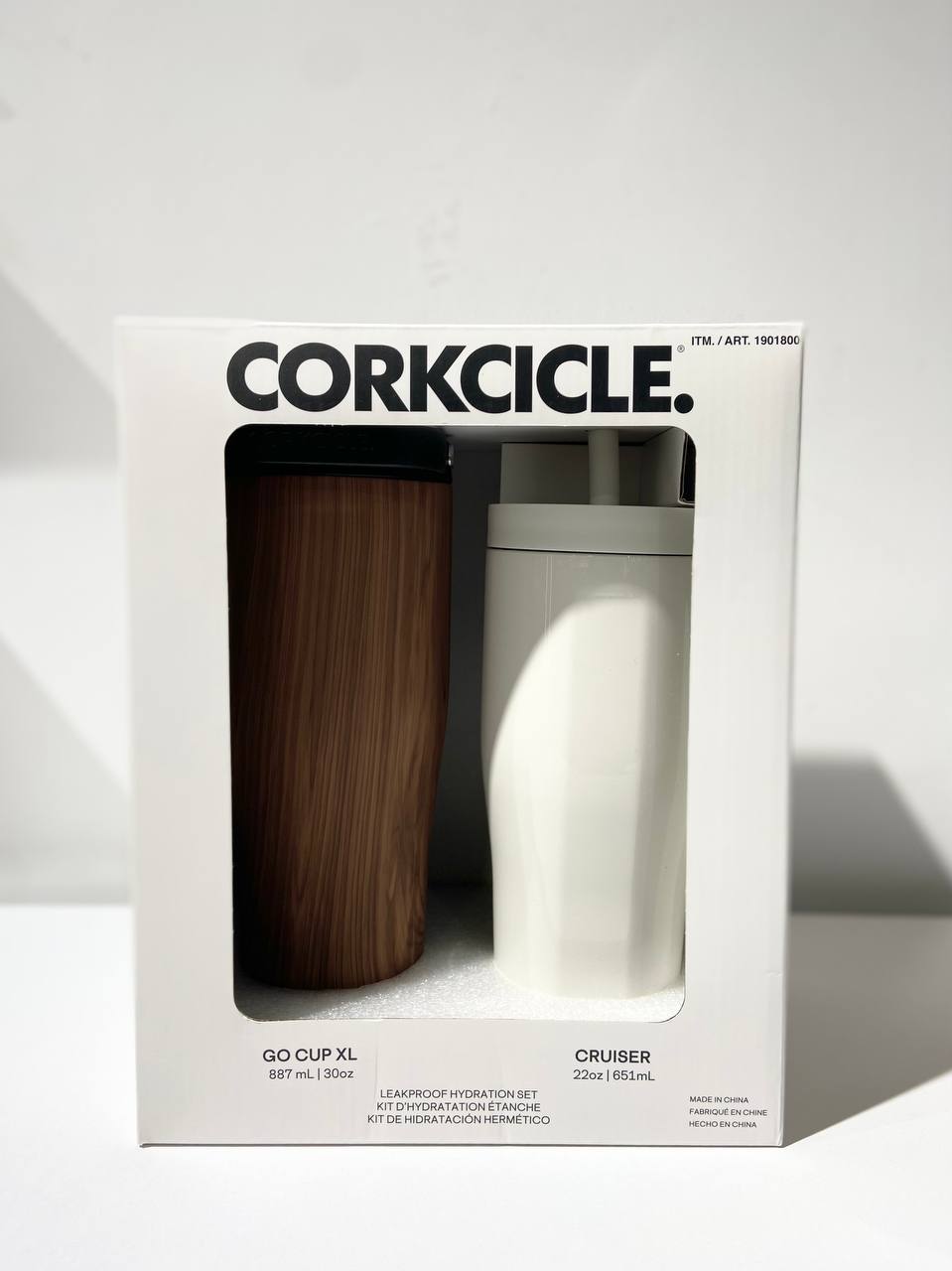Corkcicle Leakproof Hydration cup Set