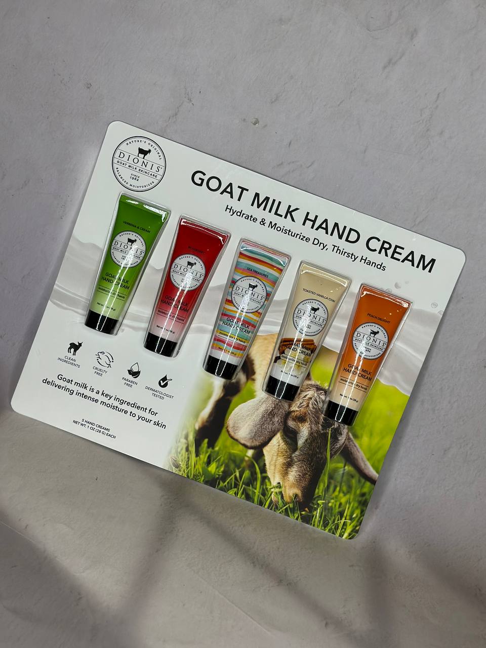 Goat milk hand cream