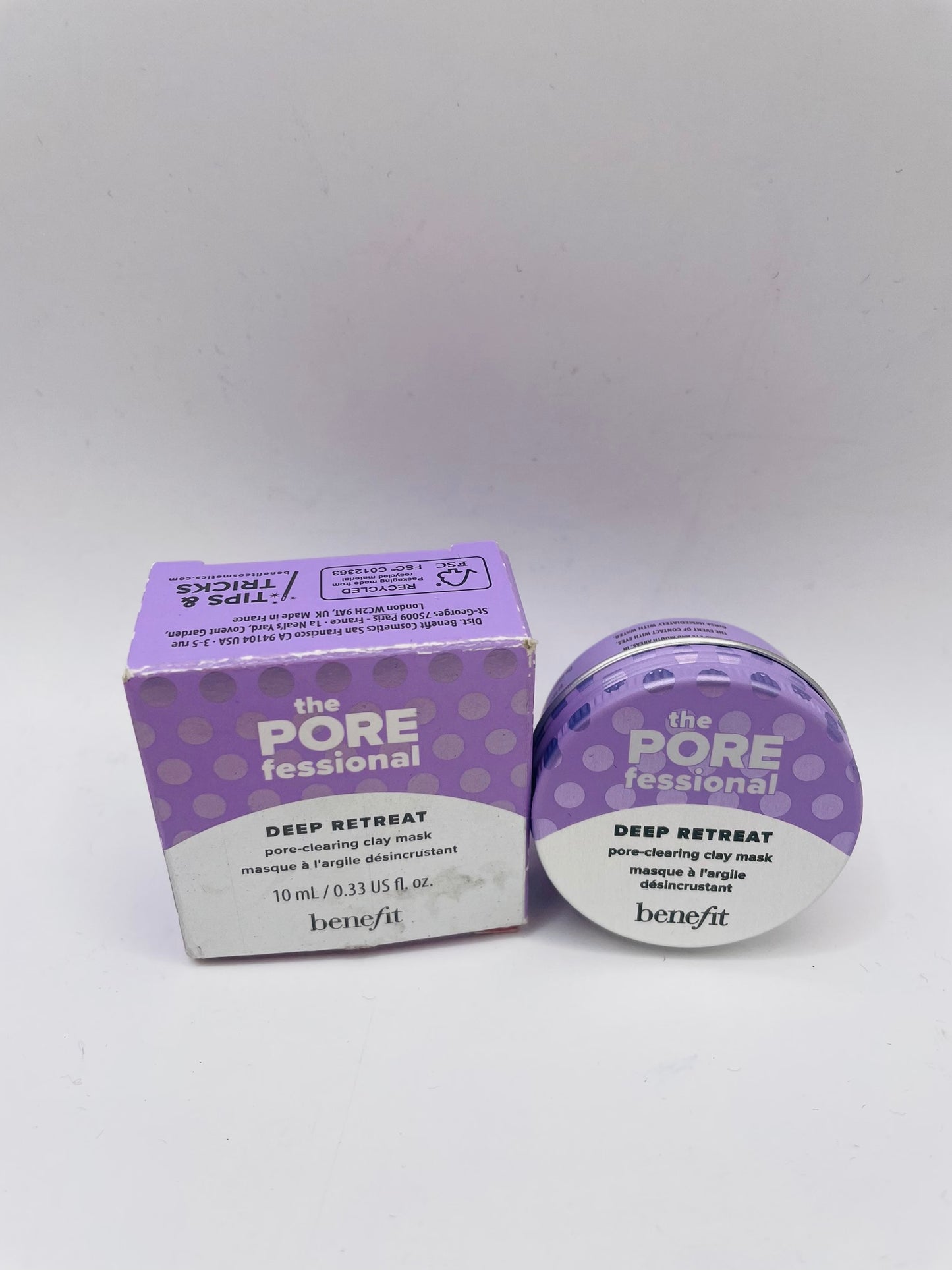 The pore fessional deep treat pore clearing clay mask 10 ml