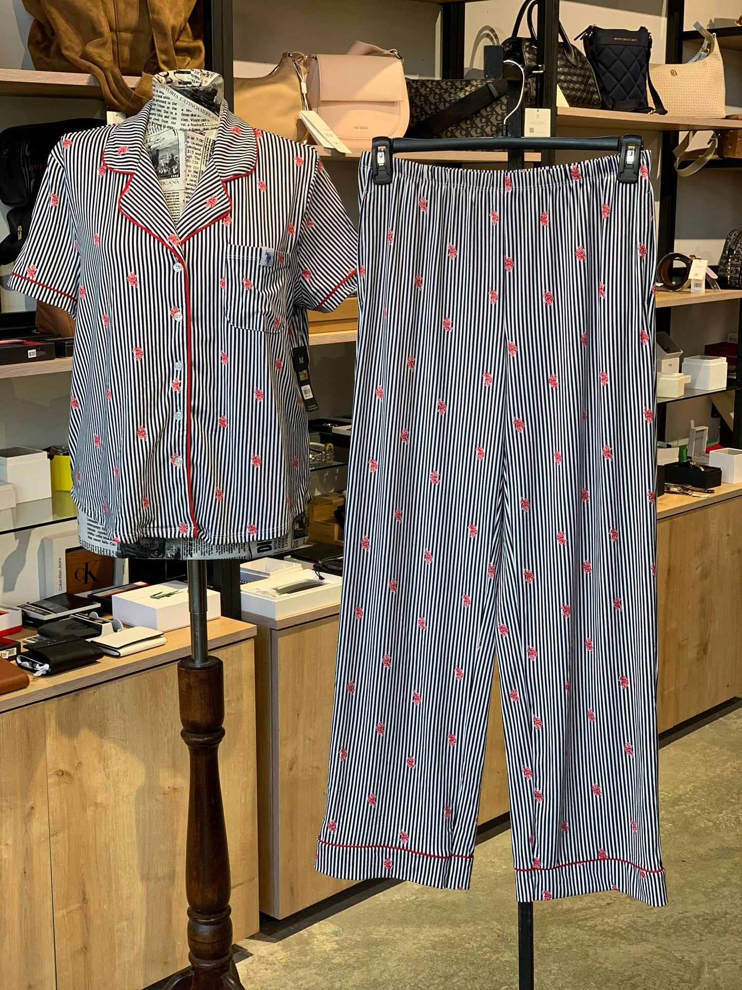Us polo assn 3 piece pajama set