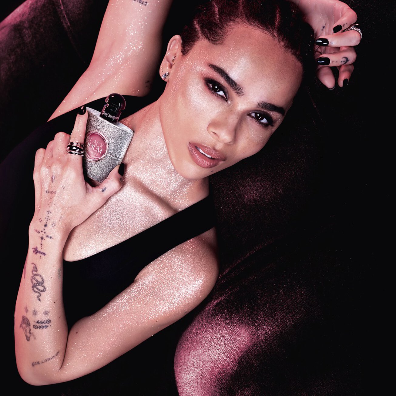 Yves Saint Laurent (YSL) Black Opium Eau de Parfum Glitter 90ml