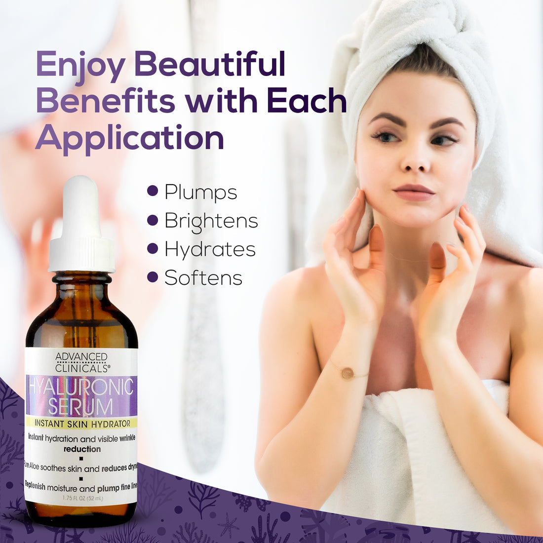 Advanced Clinicals Hyaluronic Serum