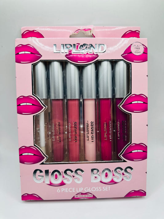 Lip land gloss boss set
