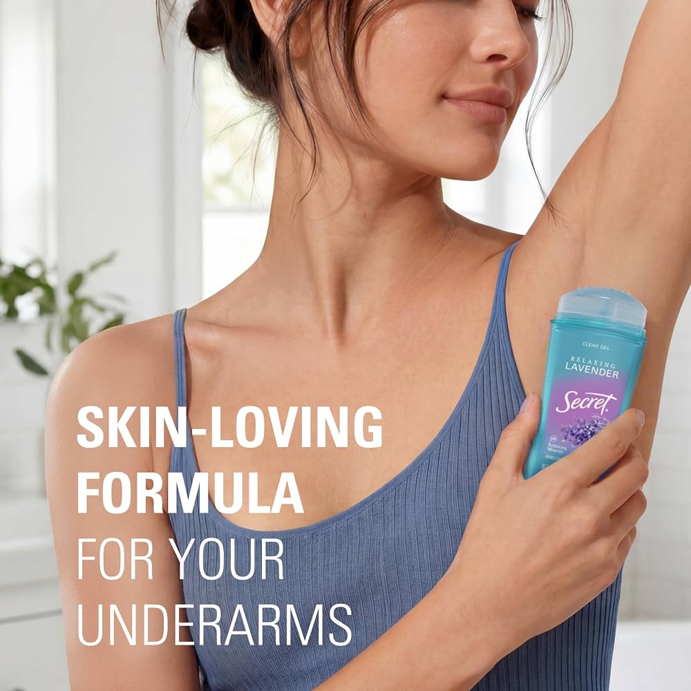 Secret Anti-Perspirant Deodorant Clear Gel Luxe Lavender