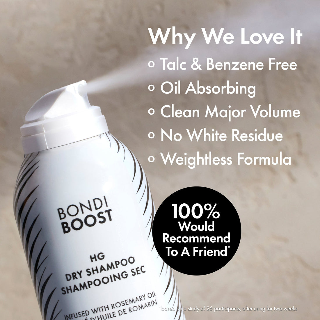 Bondi Boost HG Dry Shampoo 51g