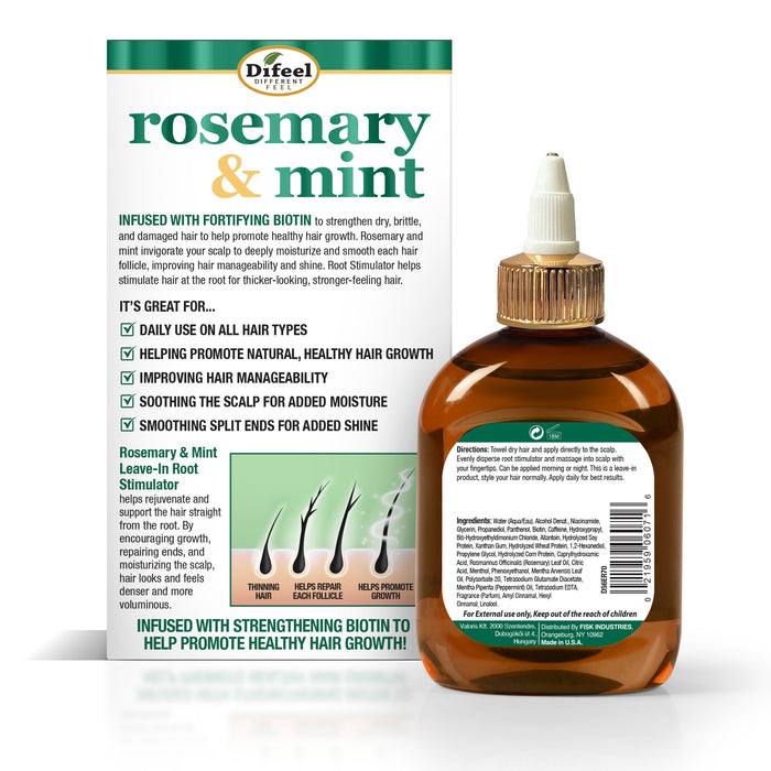 Defeel rosrmary mint infused with biotin  210ml