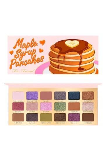 Too Faced Maple Syrup Pancakes Limited Edition Eyeshadow Palette
