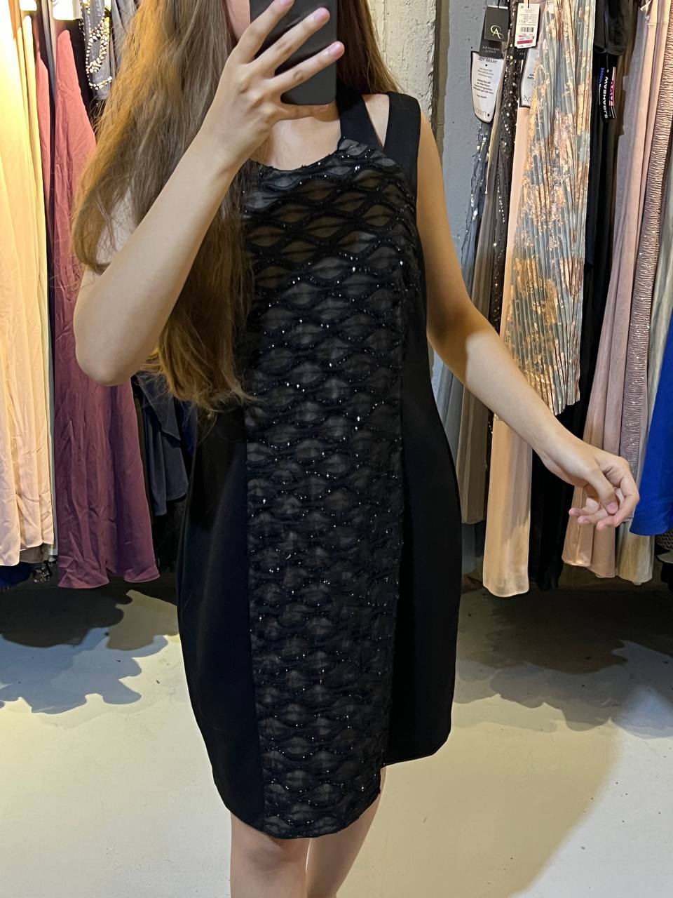 Connected apparel dress