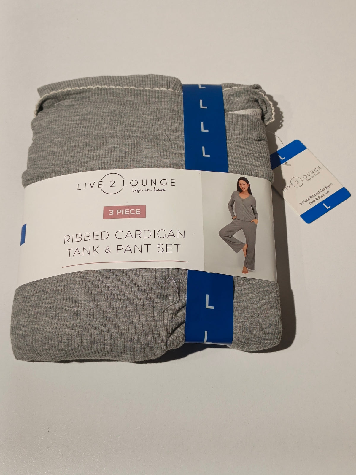 Live 2 lounge pajama set 3 piece