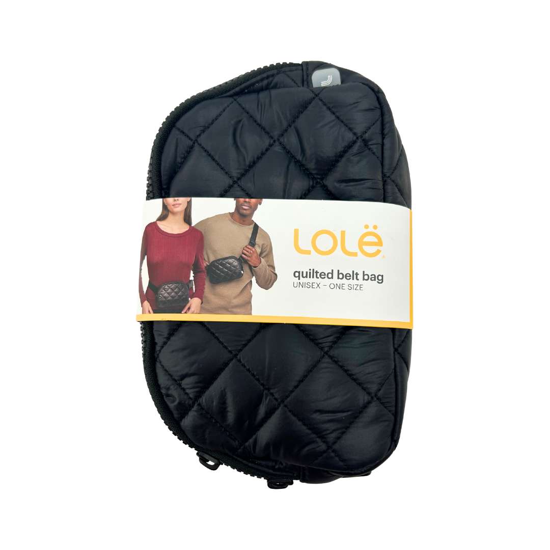 Lolë Unisex Quilted Belt Bag