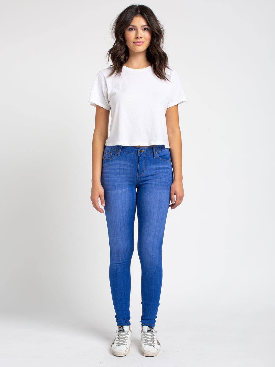 Celebrity pink high rise jeans