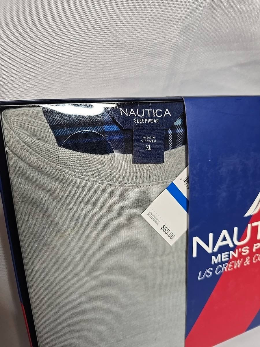 NAUTICA MEN'S PJ SET size large