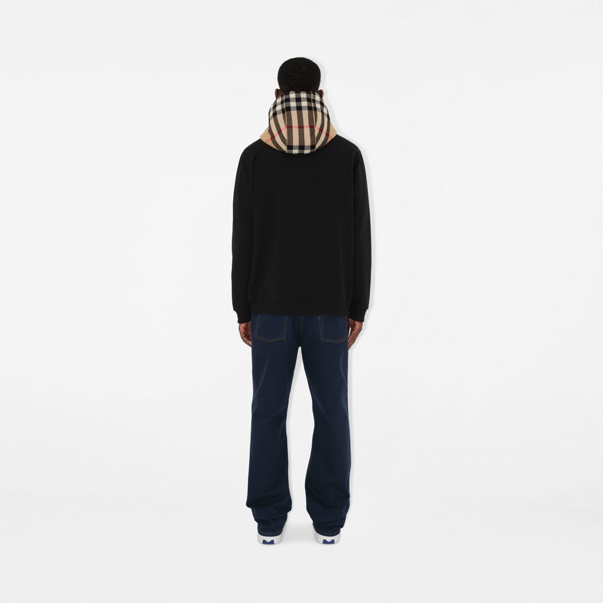 Burberry Zip Hoodie size large