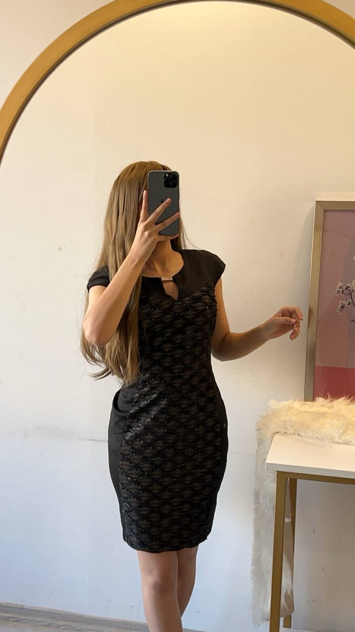 Connected apparel dress
