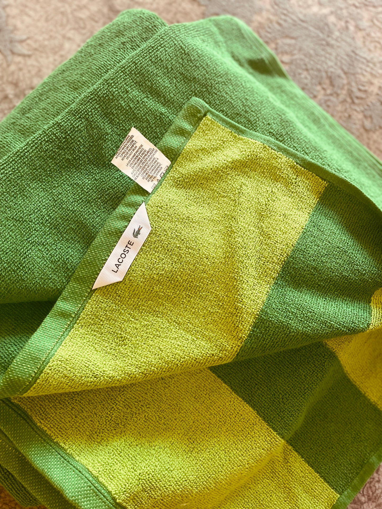 Lacoste  towel