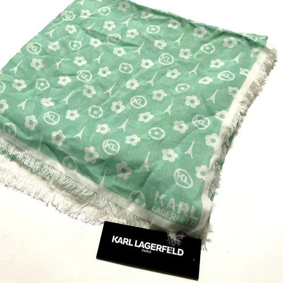 Karl Lagerfeld scarf