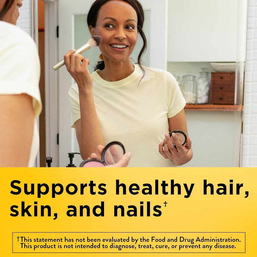 Nature Made Hair, Skin & Nails  2500 mcg of Biotin (120 softgels)