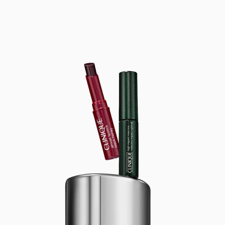 Clinique set Black honey lipstick & mascara