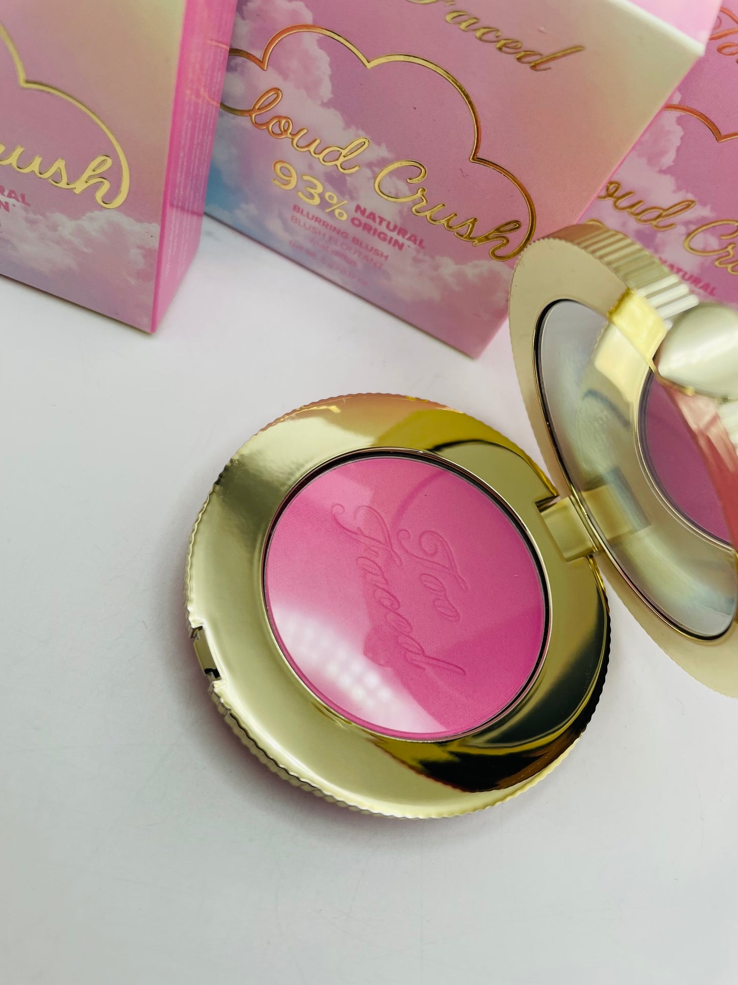 Too faced blush candy clouds