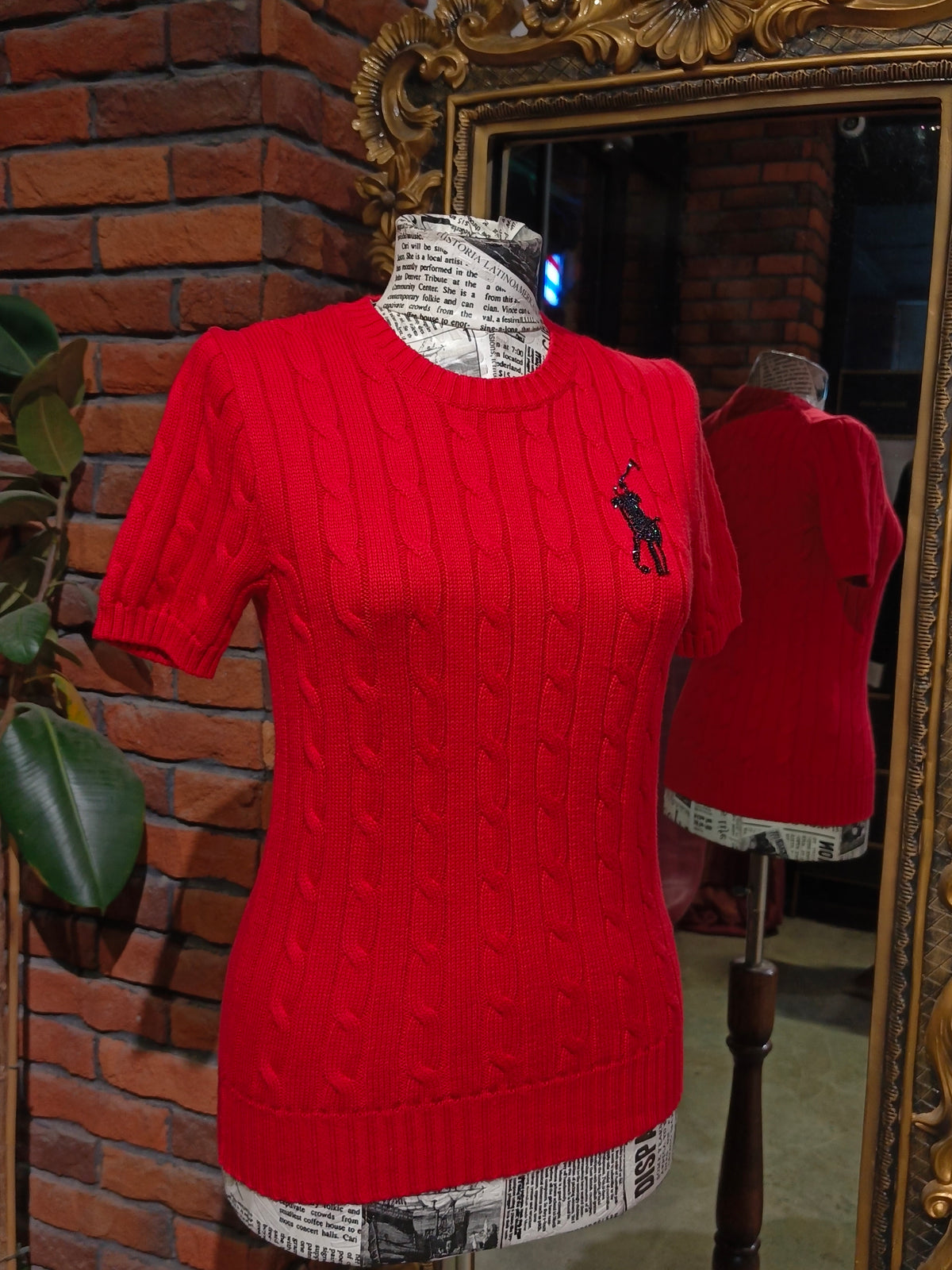 Ralph Lauren short sleeve sweater xsmall