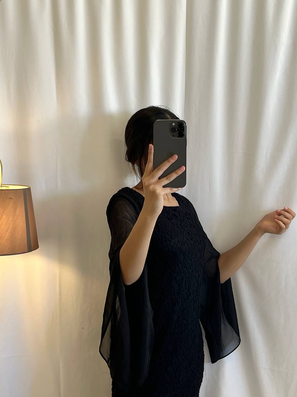 Connected apparel dress