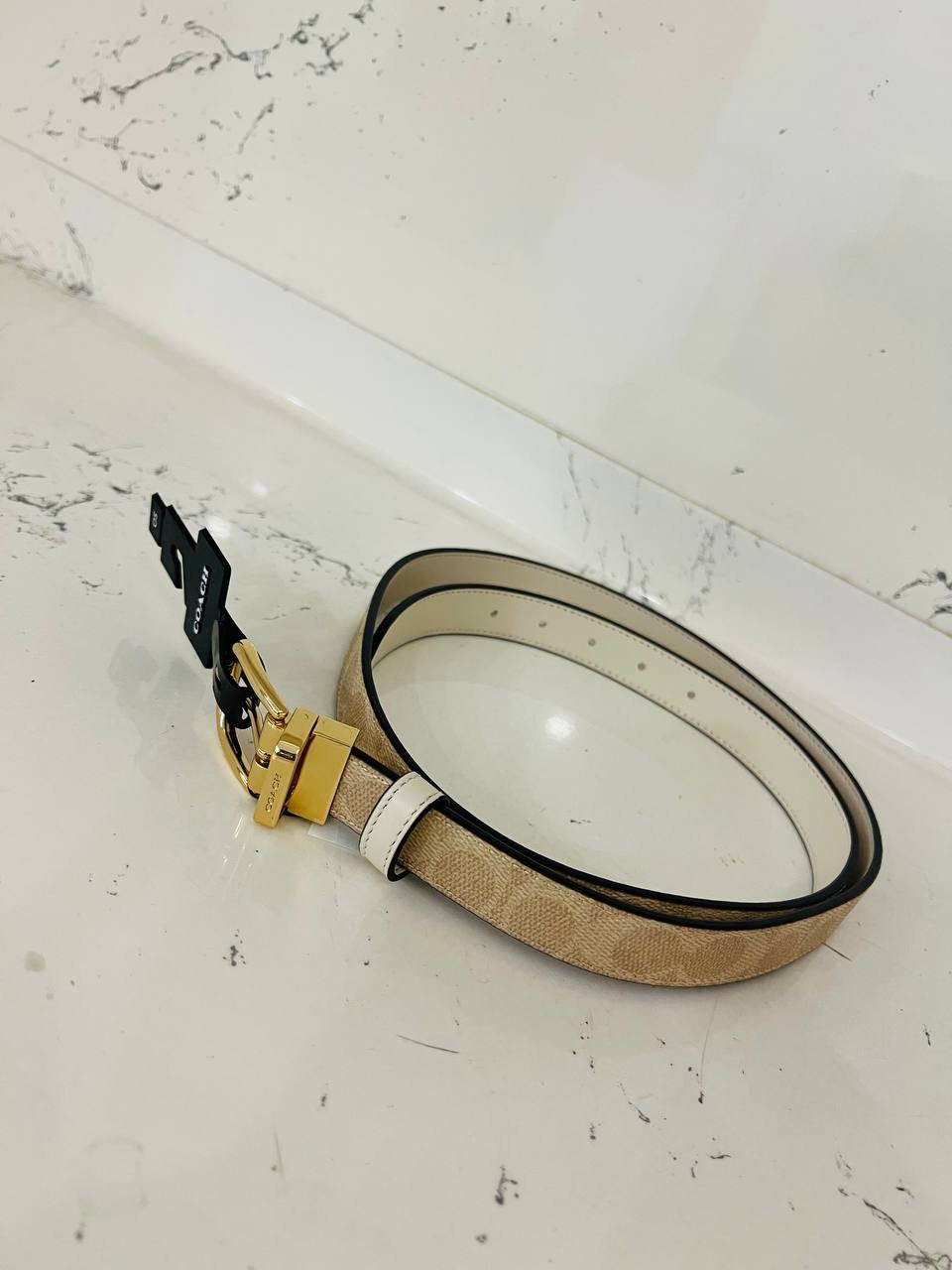 Coach belt one size