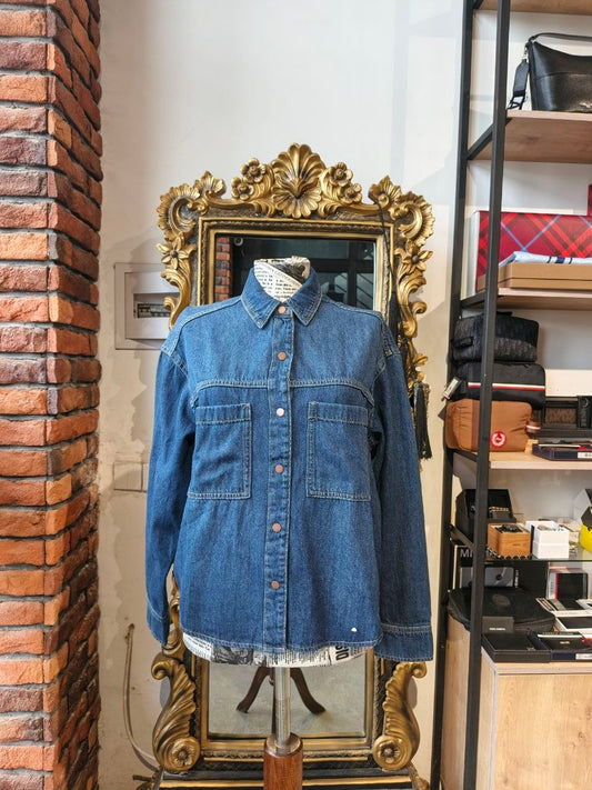 Calvin Klein denim blouse