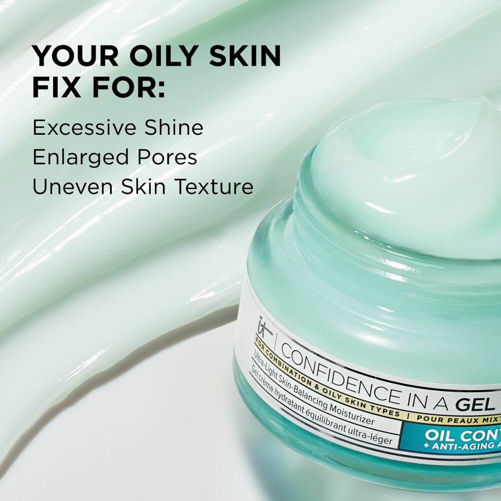 IT Cosmetics Confidence in a Gel Cream Oil Control moisturizer