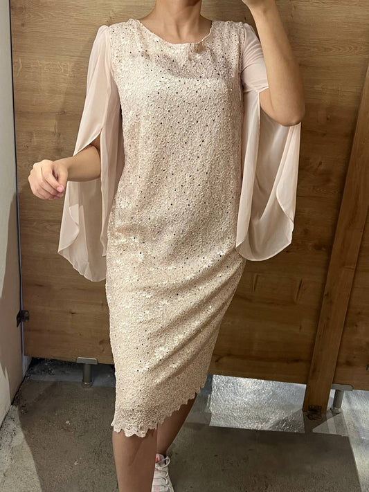Connected apparel dress