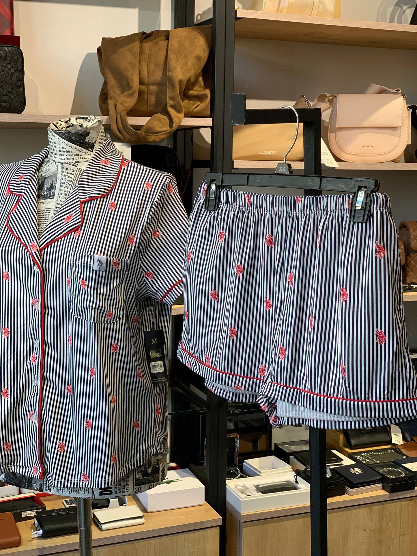 Us polo assn 3 piece pajama set