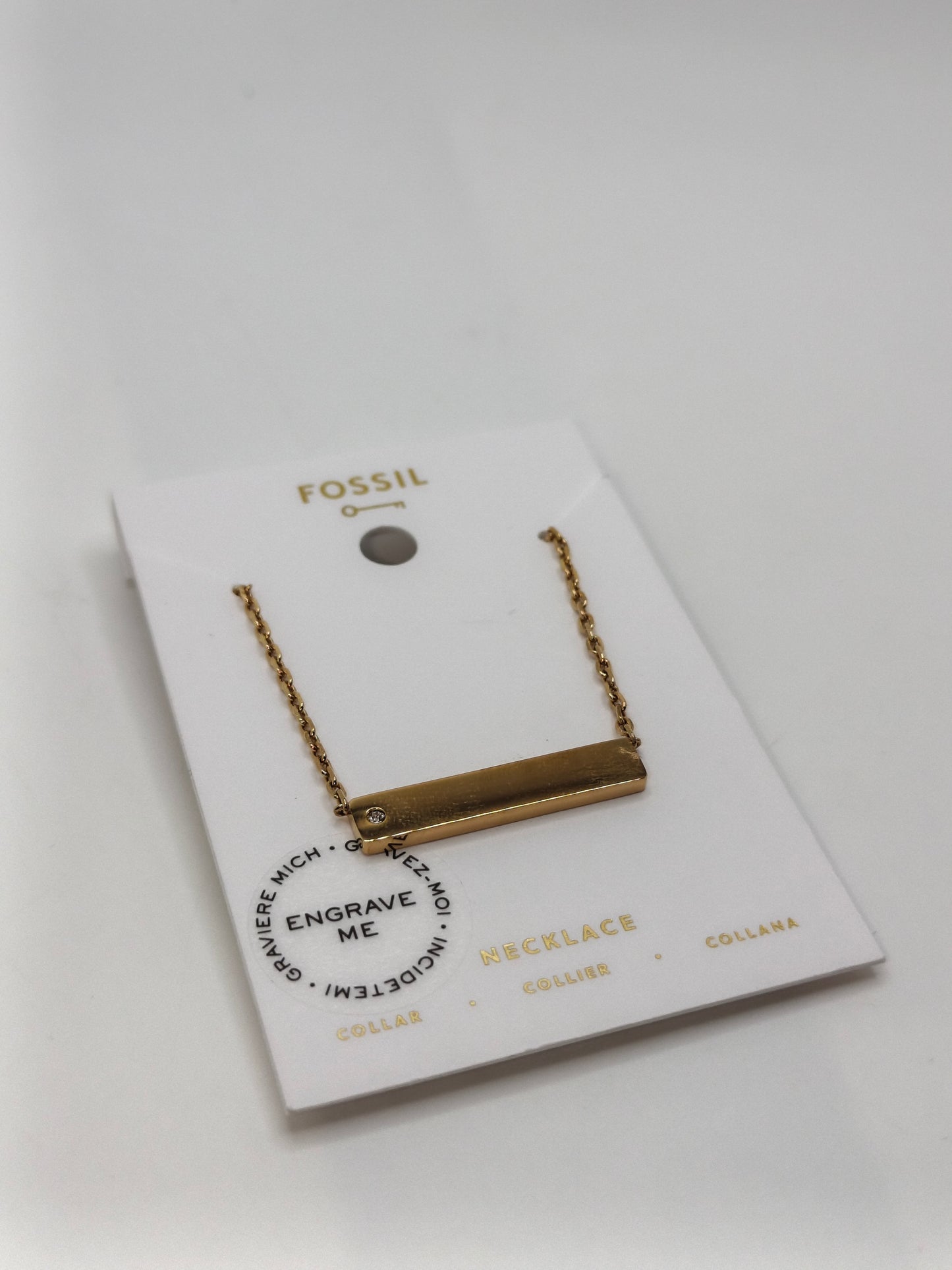 Fossil necklace