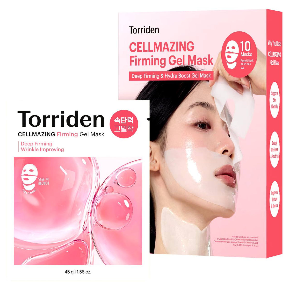 Torriden cellmazing firming gel mask