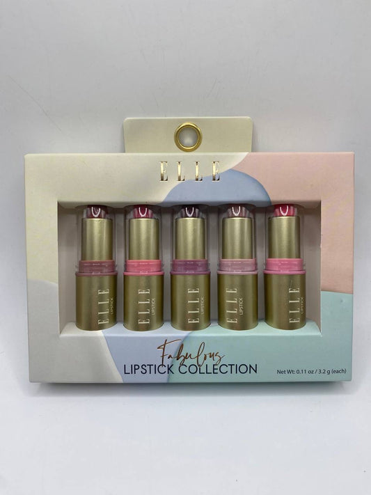 Elle Fabulous Lipstick Collection set