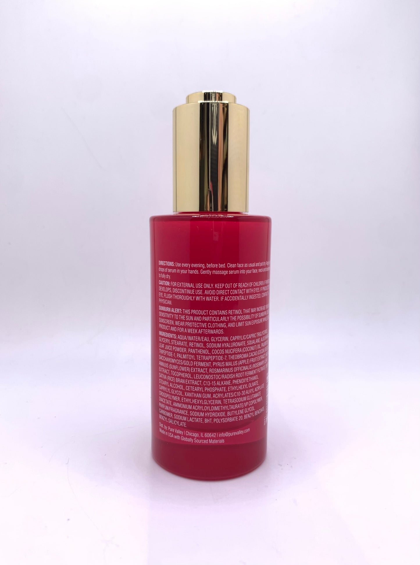 Reventin retinol face serum