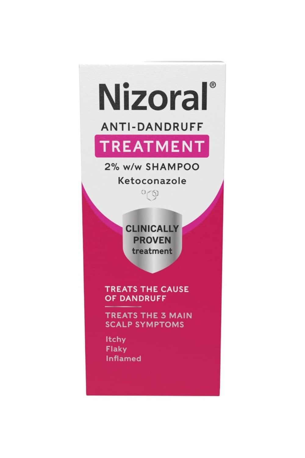 Nizoral helps relieve itching, remove flakes and soothe inflammation, leaving your scalp free from dandruff