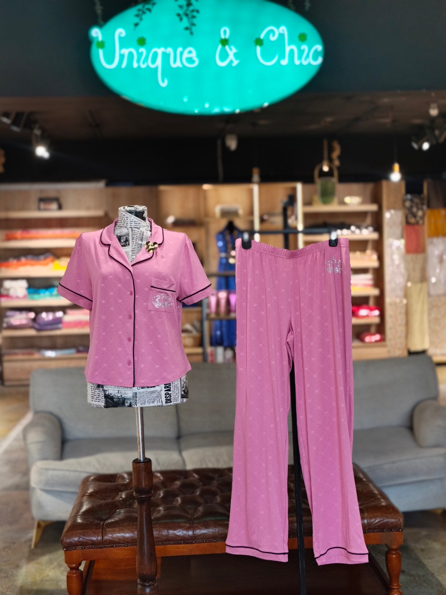 Juicy couture pajama set size medium