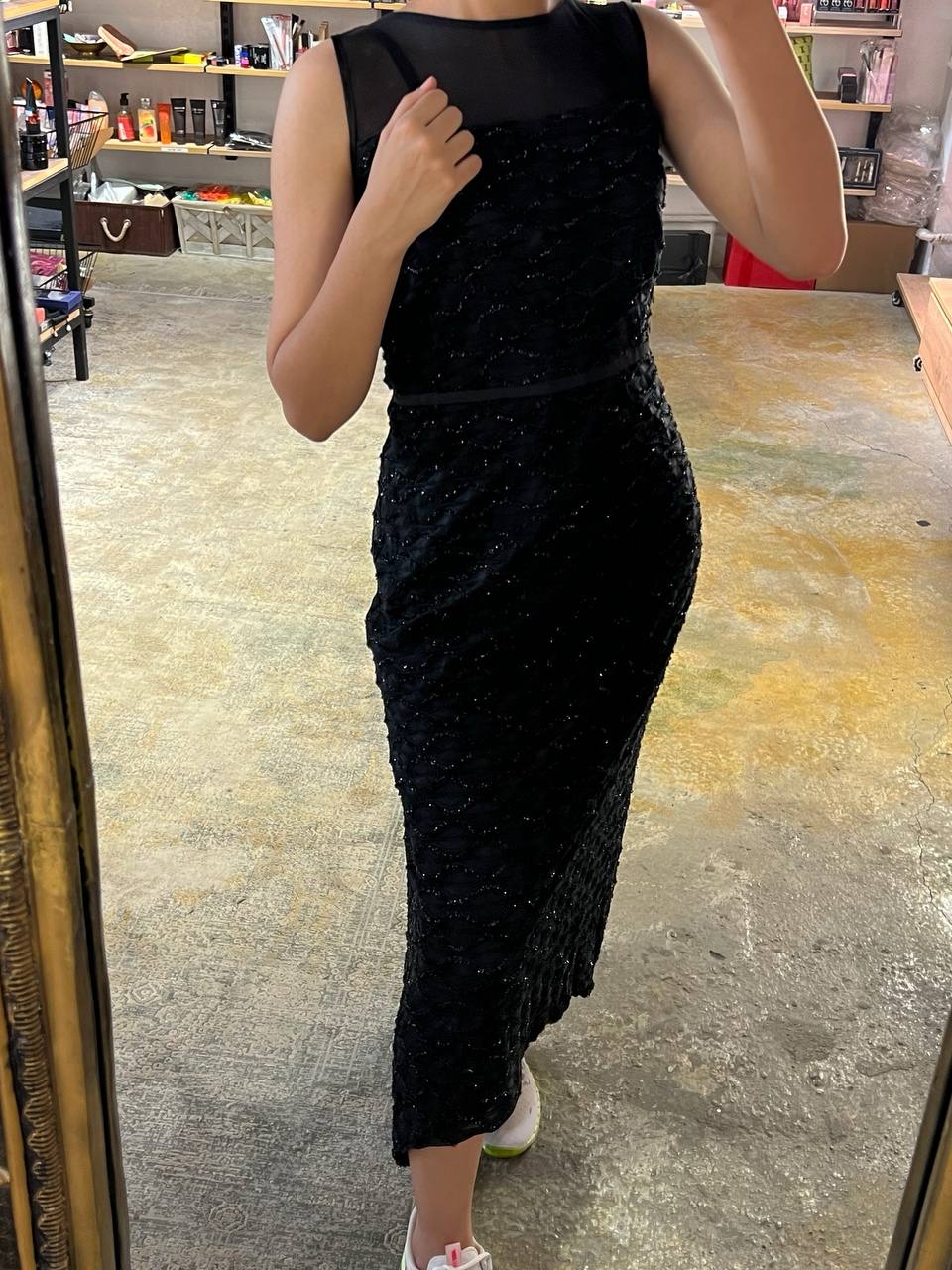 Connected apparel dress