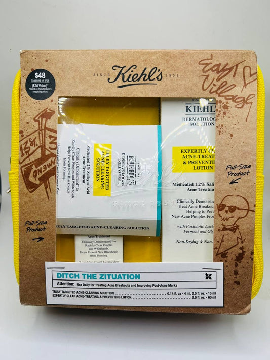 Kiehl's acne treatment set